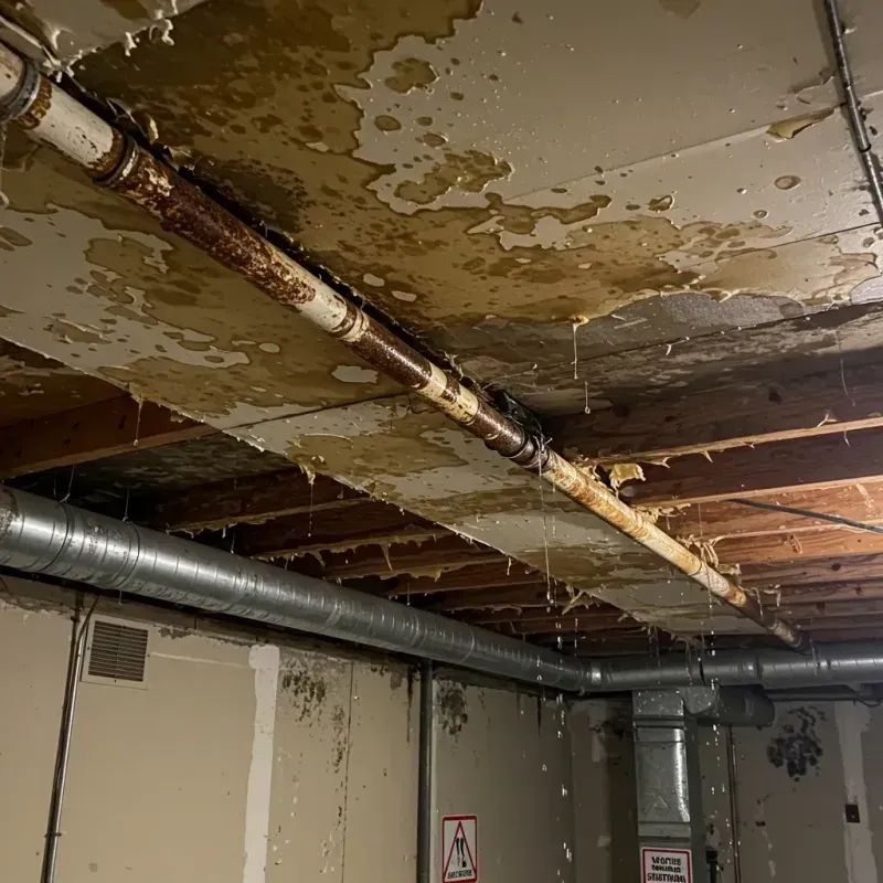 Ceiling Water Damage Repair in Manchester, WI